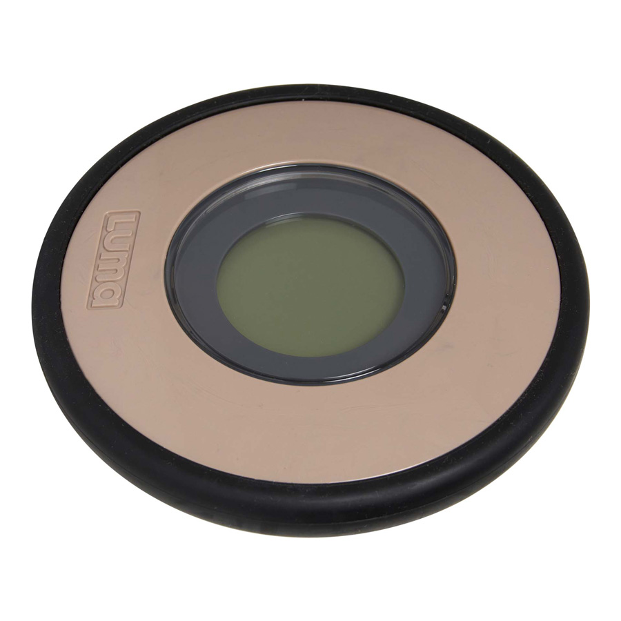 LUMA Digitální koupací teploměr LUMA Desert Taupe" "Barva:béžové|Druh:koupací|Kategorie:Vodní teploměry|Vzor:Desert Taupe|