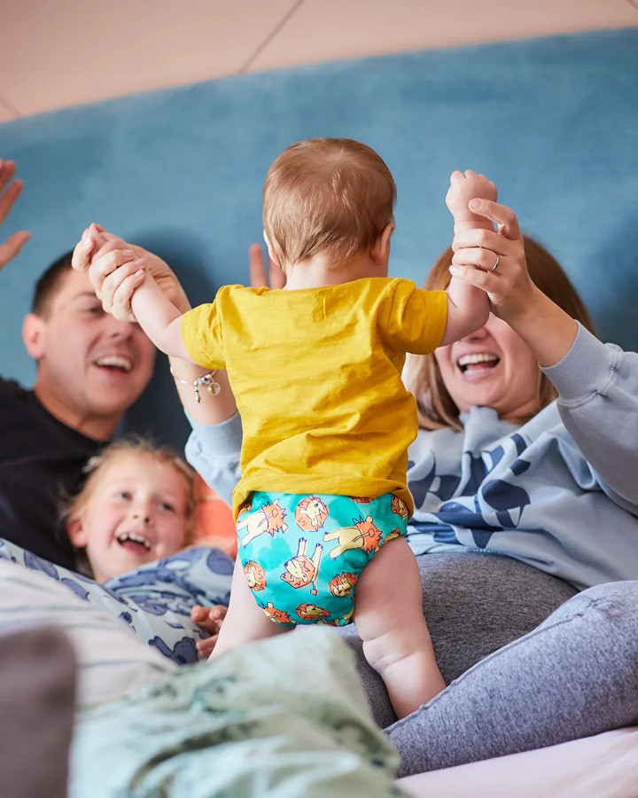 Bambino Mio Revoluční opakovaně použitelná plenka Roar
