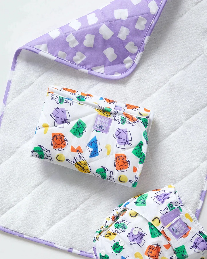 Bambino Mio Bambino Mio cestovní přebalovací podložka 60x43 Bold" "Požadované vlastnosti:Pratelné podložky|Typ:cestovní|