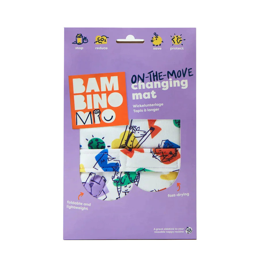 Bambino Mio Bambino Mio cestovní přebalovací podložka 60x43 Bold" "Požadované vlastnosti:Pratelné podložky|Typ:cestovní|