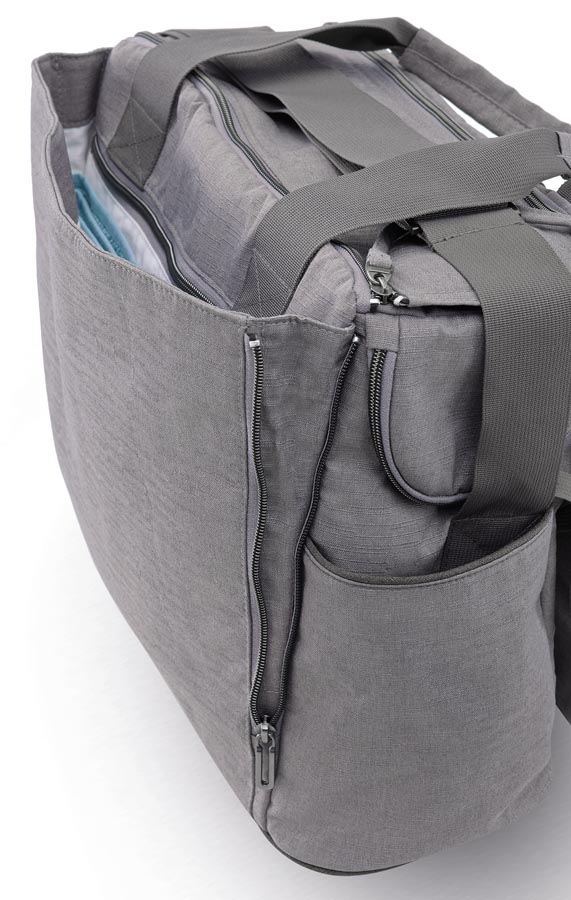 Inglesina Inglesina přebalovací taska DUAL Bag Union Grey" "Barva:šedé|Lze připevnit ke kočárku:ano|