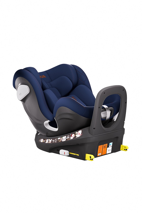 AVOVA Avova Swan-fix I-SIZE 2026 River Blue 40-125cm" "Barva:tmavě modré|Odpovídá normě:UN R129/03|Orientace:univerzální|Požadované vlastnosti:ochrana proti bočnímu nárazu|