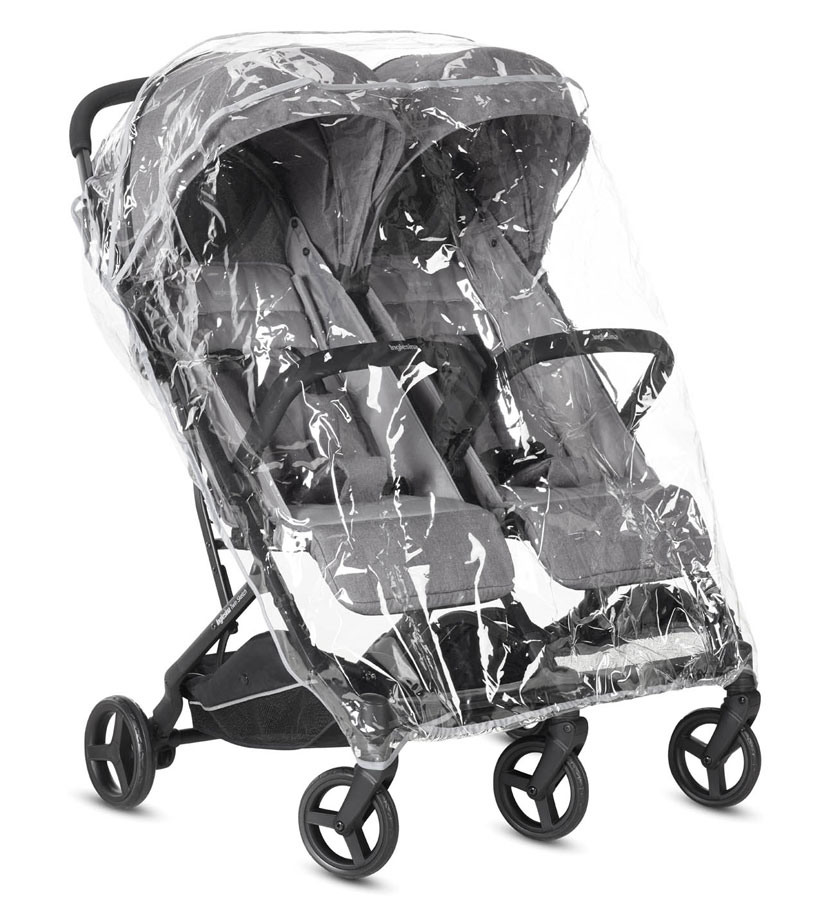 Inglesina Inglesina Twin Sketch 2025 Navy" "Barva:modré|Počet dětí:dvojčata/sourozenci|Požadované vlastnosti:Zatáčecí kola|Typ:Sportovní|