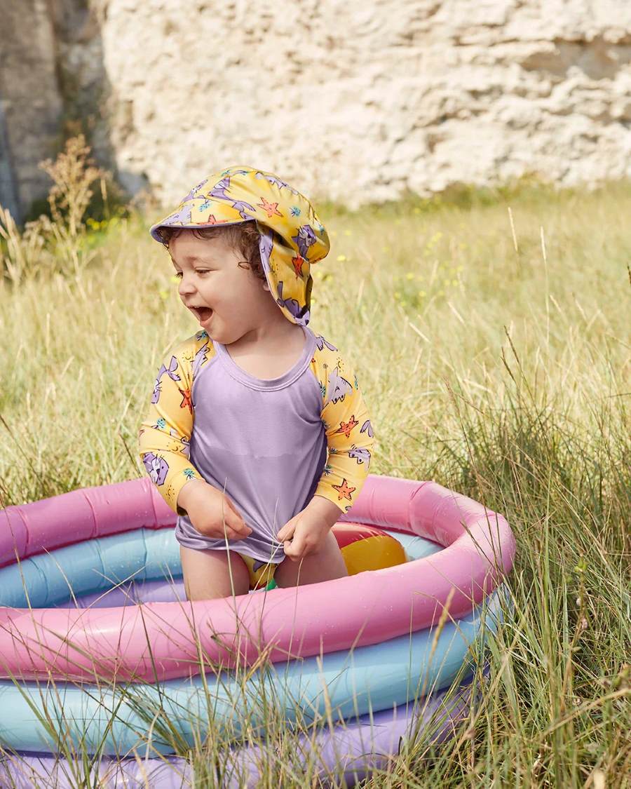 Bambino Mio Bambino Mio sada na plavání Sand, 0-6 měsíců" "Barva:fialové|Série:Flip|Určení:pro holky|velikost:50-68 (0-6 měsíců)|Značka:Bambino-Mio|