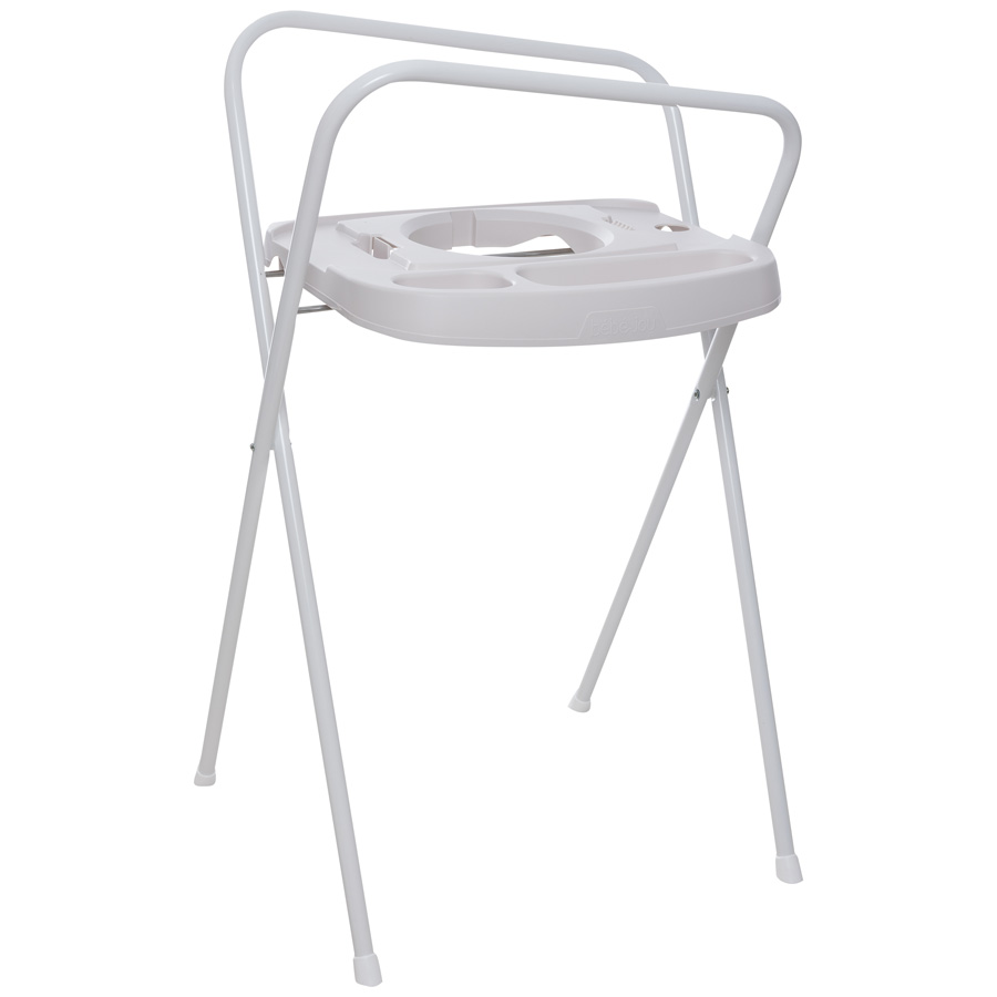 Bebe-Jou Kovový stojan Click na vaničku Bébé-Jou 103 cm Light Oat/Tiny Sheep" "Barva:krémové|Druh:stojany pod vaničku|Kategorie:Vaničky a kyblíky|Výrobce:Bébé-jou|Výška:103|Vzor:Tiny Sheep|