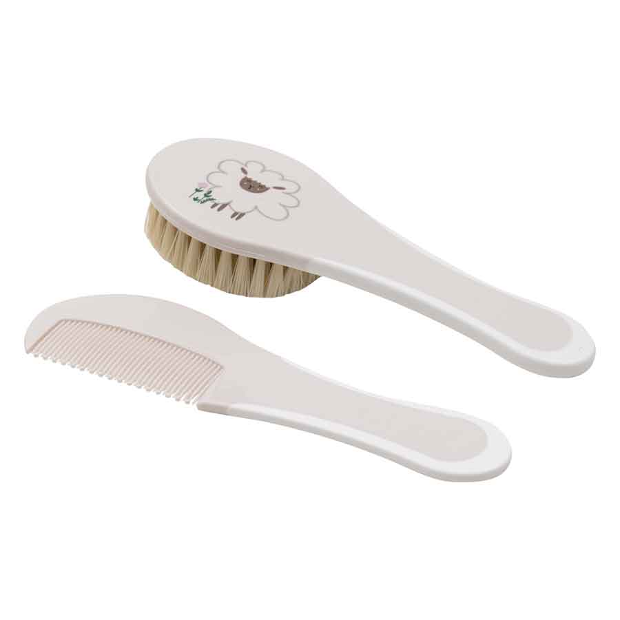 Bebe-Jou Dárková sada Bébé-Jou Tiny Sheep" "Barva:krémové|Druh:sada kosmetických pomůcek|Použití:pro kojence|Vzor:Tiny Sheep|