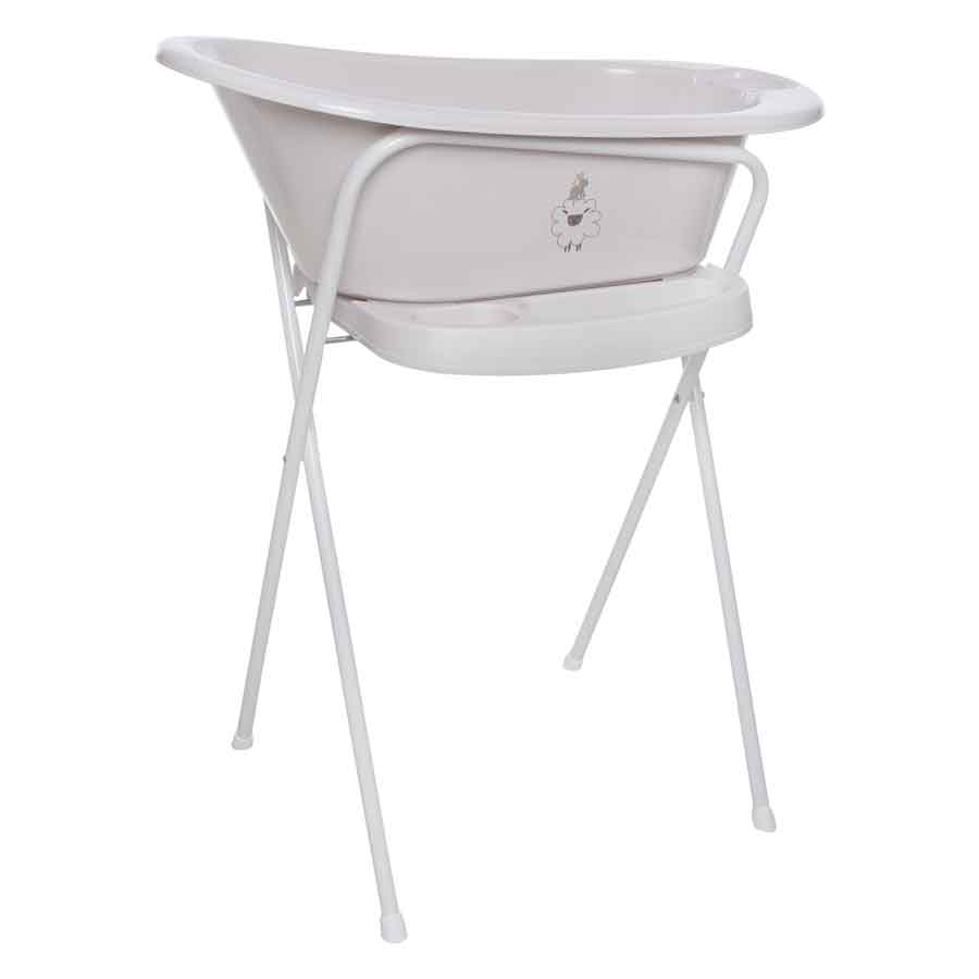 Bebe-Jou Vanička Bébé-Jou Click Tiny Sheep" "Barva:krémové|Délka:86|Druh:vaničky|Protiskluzová úprava:ano|Šířka:44|Určen pro:do 4 let|Výška:32|Vzor:Tiny Sheep|