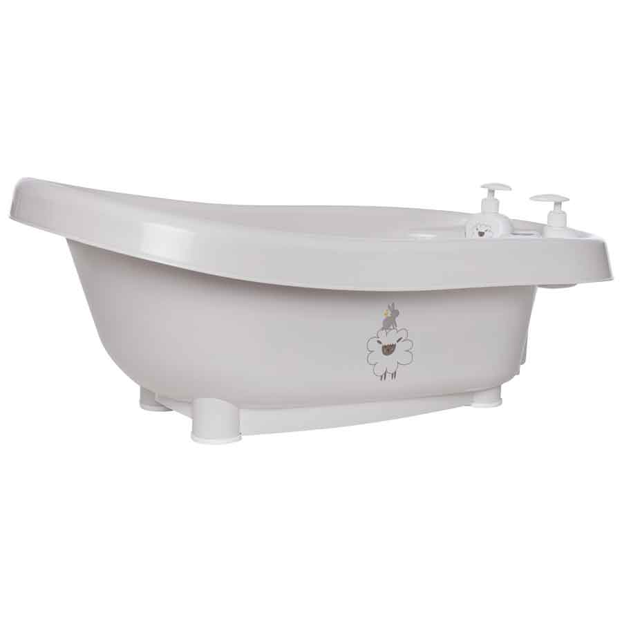 Bebe-Jou Termovanička Bébé-jou Click Tiny Sheep" "Barva:krémové|Délka:86|Druh:vaničky|Protiskluzová úprava:ano|Šířka:44|Určen pro:do 4 let|Výška:32|Vzor:Tiny Sheep|