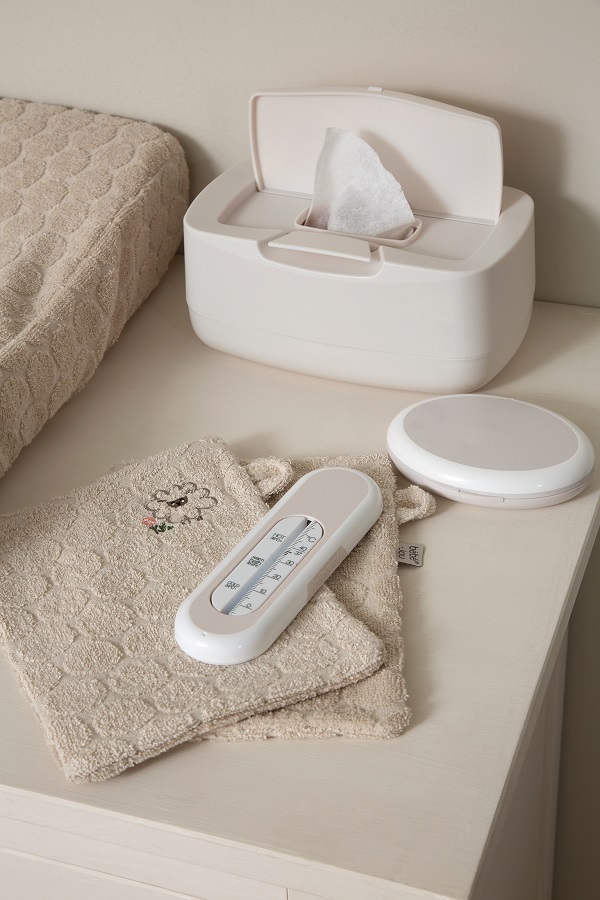 Bebe-Jou Box na ubrousky Bébé-Jou Fabulous Light Oat" "Barva:šedé|Druh:pouzdra na ubrousky|Použití:pro kojence|Vzor:Light Oat|