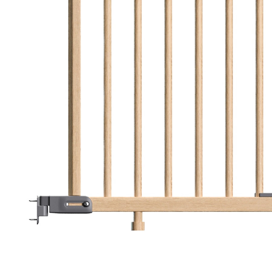 Baby Dan Vysoká zábrana na schodiště BabyDan Adjust Pro Stair Gate Wood, 65-110cm" "Barva:béžové|Druh zábrany:zábrana na schody|Materiál:dřevěné|Výrobce:BabyDan|