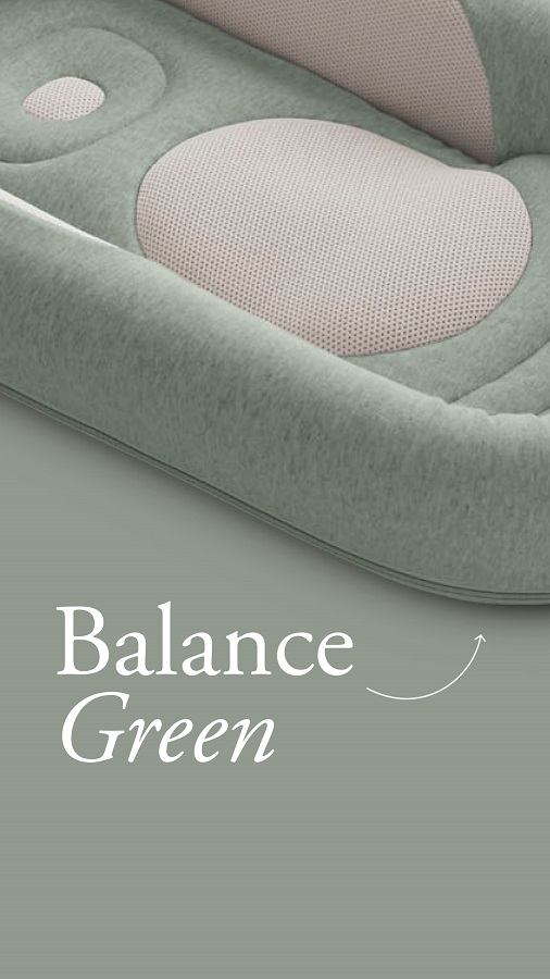 Inglesina Inglesina hnízdo Welcome Pod Balance Green" "Barva:zelené|Druh:hnízdečka|Výrobce:Inglesina|