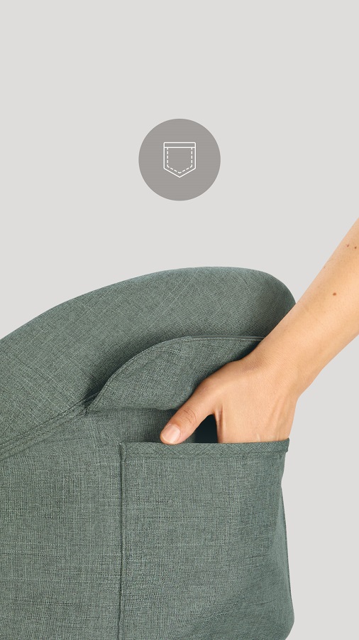 Inglesina Dětská skládací židlička Inglesina Fast Pine Green" "Barva:zelené|Druh produktu:židličky|Nosnost:15 kg|Popruhy:ano|