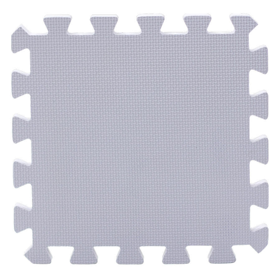 Rialto Baby Hrací podložka puzzle Silver 90x90 cm" "Barva:stříbrné|Počet kusů:9|