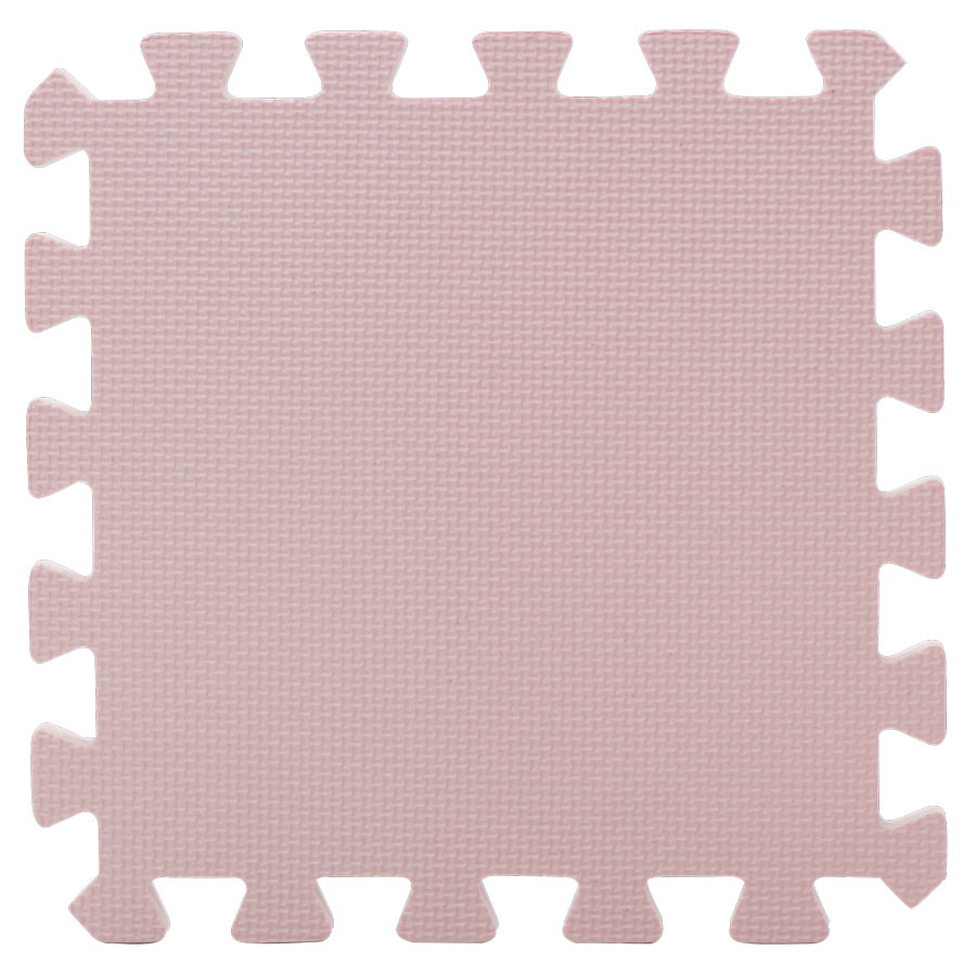 Rialto Baby Hrací podložka puzzle Light Pink 90x90 cm" "Barva:světle růžové|Počet kusů:9|