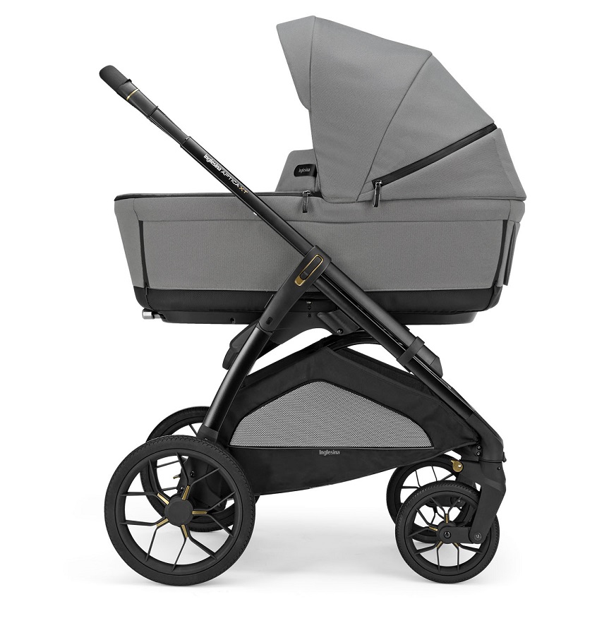 Inglesina Kočárek Inglesina Aptica  XT Darwin 4v1 2025 Canyon Grey" "Barva:šedé|Lze připevnit autosedačku:ano|Počet kol:čtyřkolové|Požadované vlastnosti:odpružení, Zatáčecí kola, Lze připevnit autosedačku|Typ:kombinované|