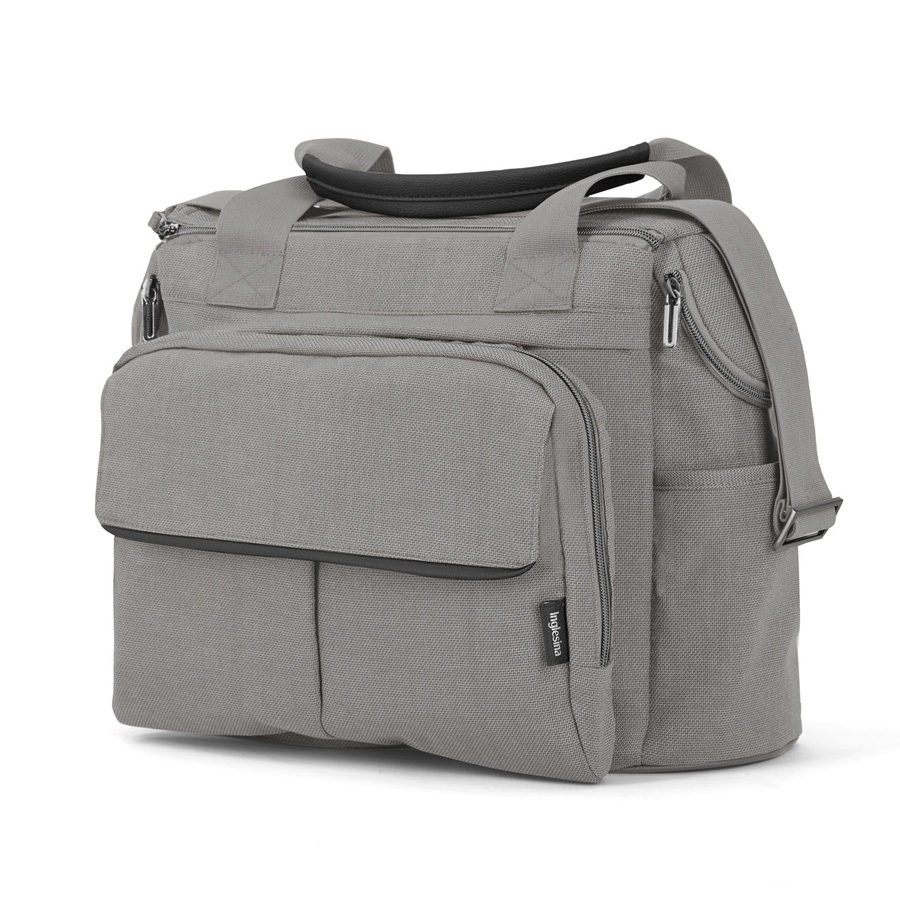Inglesina Inglesina Taska Dual Bag Platinum Grey" "Barva:šedé|Lze připevnit ke kočárku:ano|