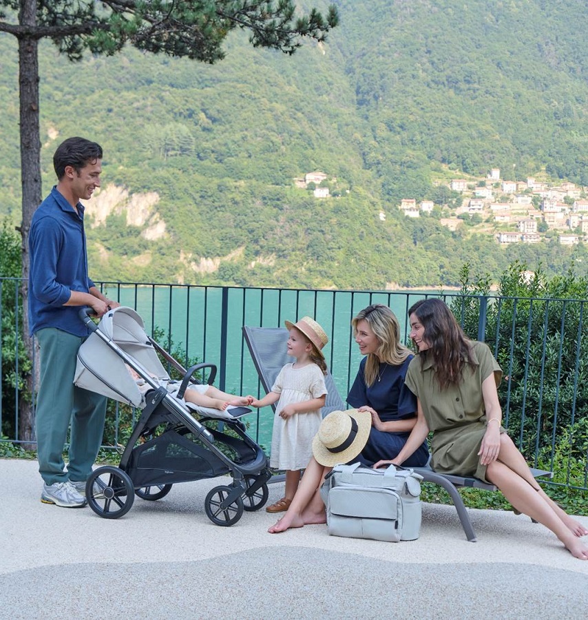 Inglesina Inglesina Taska Dual Bag Platinum Grey" "Barva:šedé|Lze připevnit ke kočárku:ano|