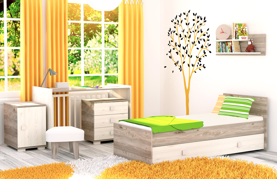 Dětská postýlka Timba Viki Multikombi