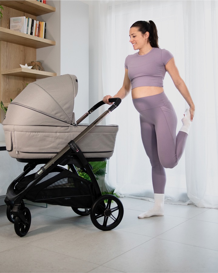 Inglesina Kočárek Inglesina Aptica Duo 2v1 2025 Pashmina Beige" "Barva:béžové|Materiál:melange|Počet kol:čtyřkolové|Požadované vlastnosti:odpružení, Zatáčecí kola, Lze připevnit autosedačku|Typ:kombinované|