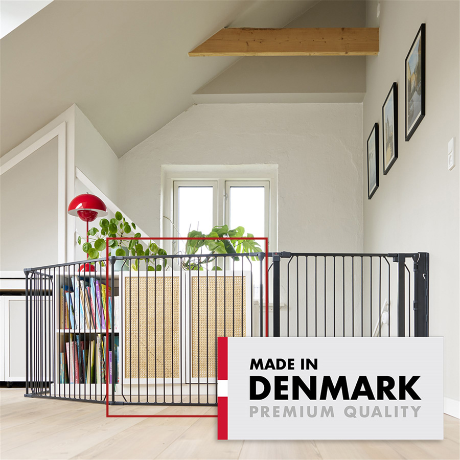 Baby Dan BabyDan 72 cm prodloužení pro CombiFit/ Carl, černá" "Barva:černé|Druh zábrany:prostorové zábrany|Materiál:kovové|Výrobce:BabyDan|