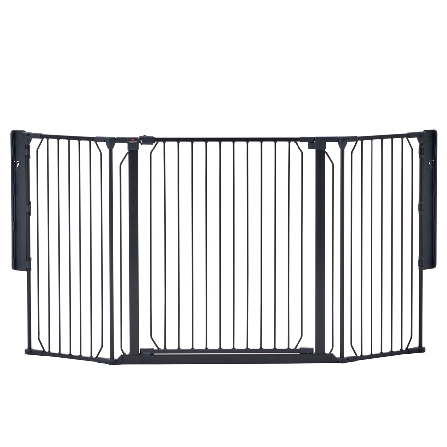 Baby Dan Univerzální prostorová zábrana BabyDan Carl Wide, černá" "Barva:černé|Druh zábrany:prostorové zábrany|Materiál:kovové|Výrobce:BabyDan|