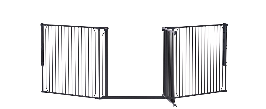 Baby Dan Univerzální prostorová zábrana BabyDan Carl X Wide, černá" "Barva:černé|Druh zábrany:prostorové zábrany|Materiál:kovové|Výrobce:BabyDan|