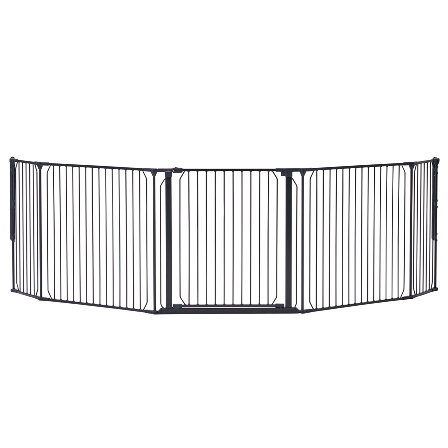 Baby Dan Univerzální prostorová zábrana BabyDan Carl XX Wide, černá" "Barva:černé|Druh zábrany:prostorové zábrany|Materiál:kovové|Výrobce:BabyDan|