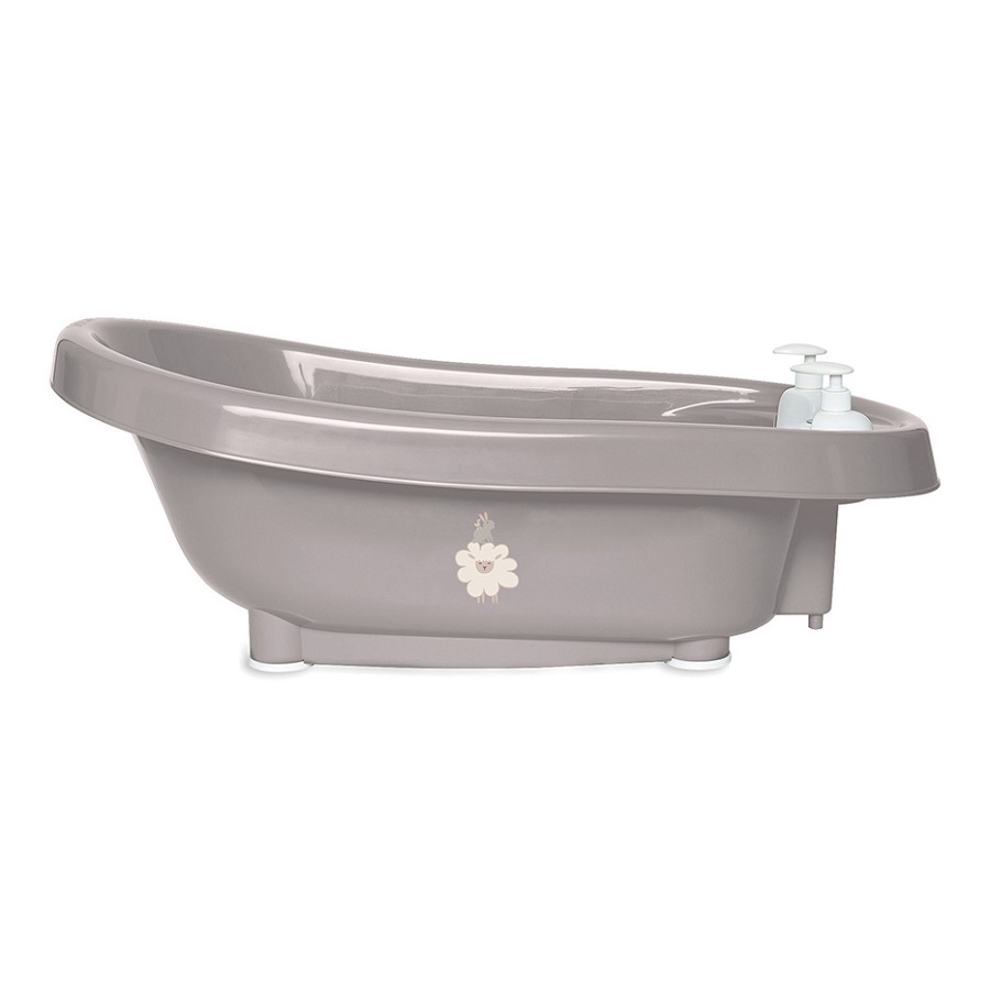 Bebe-Jou Termovanička Bébé-jou Click Farm Friends" "Barva:hnědé|Délka:86|Druh:vaničky|Protiskluzová úprava:ano|Šířka:44|Určen pro:do 4 let|Výška:32|Vzor:Farm Friends|