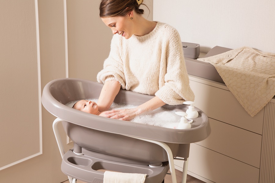 Bebe-Jou Termovanička Bébé-jou Click Chalk Brown" "Barva:hnědé|Druh:vaničky|Materiál:plastové|Výrobce:Bébé-jou|Vzor:Chalk Brown|