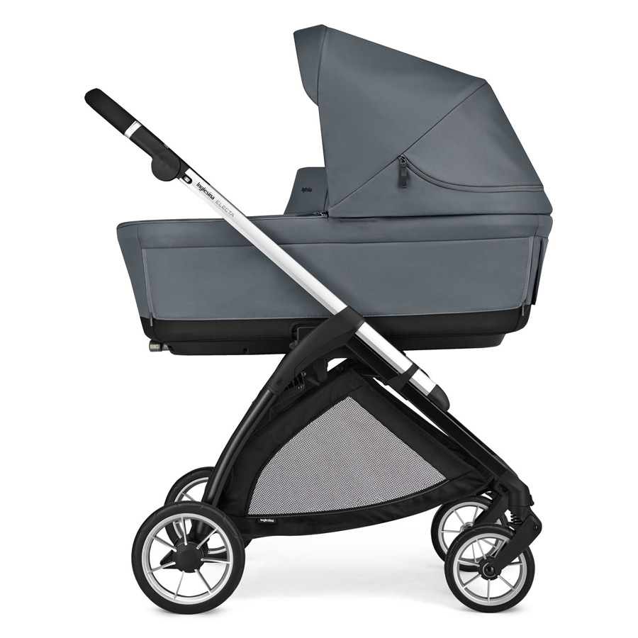 Inglesina Kočárek Inglesina Electa Darwin Recline 4v1 2025 Union Grey" "Barva:šedé|Hmotnost:21 kg|Materiál:melange|Nosnost:22 kg|Počet kol:čtyřkolové|Požadované vlastnosti:S odpružením|Typ:kombinované|Výrobce:Inglesina|Značka:Inglesina|