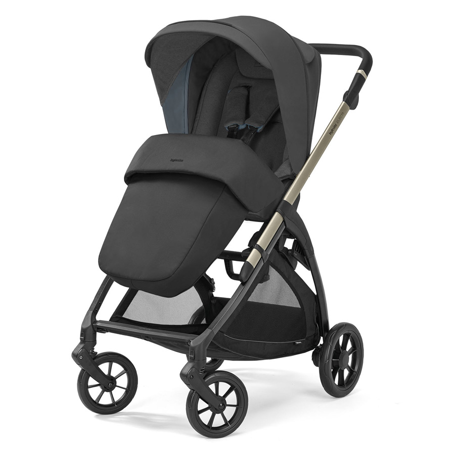 Inglesina Kočárek Inglesina Electa Duo 2v1 2025 Upper Black" "Barva:černé|Hmotnost:14|Materiál:melange|Nosnost:22 kg|Počet kol:čtyřkolové|Požadované vlastnosti:S odpružením|Typ:kombinované|Výrobce:Inglesina|Značka:Inglesina|
