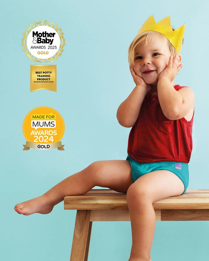 Bambino Mio Bambino Mio učící plenky 3-4 roky 3 balení, combo teal" "Barva:bílé|Druh:učící|Druh materiálu:bavlněné / polyesterové|Hmotnost dítěte:15+ kg|Počet kusů:3|Typ:kalhotkové|Typ zapínání:natahovací|Výrobce:Bambino Mio|Značka:Bambino Mio|