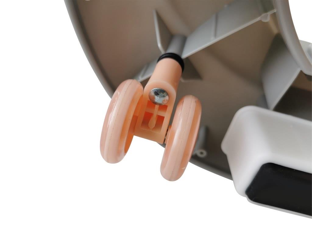 Inglesina Babydan Baby Walker skládací dětské chodítko, s hracím pultíkem, růžové" "Barva:šedé|Materiál:plastové|Nosnost:12 kg|Požadované vlastnosti:Nastavitelné|Určení:pro kluky i holky|Věk od:6 měsíců|Výrobce:BabyDan|