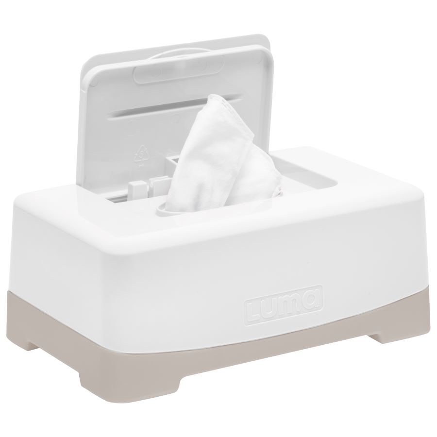 LUMA Box na vlhčené ubrousky LUMA White" "Barva:bílé|Druh:Kosmetické pomůcky|Typ:pro kojence|Výrobce:Luma|Značka:LUMA|