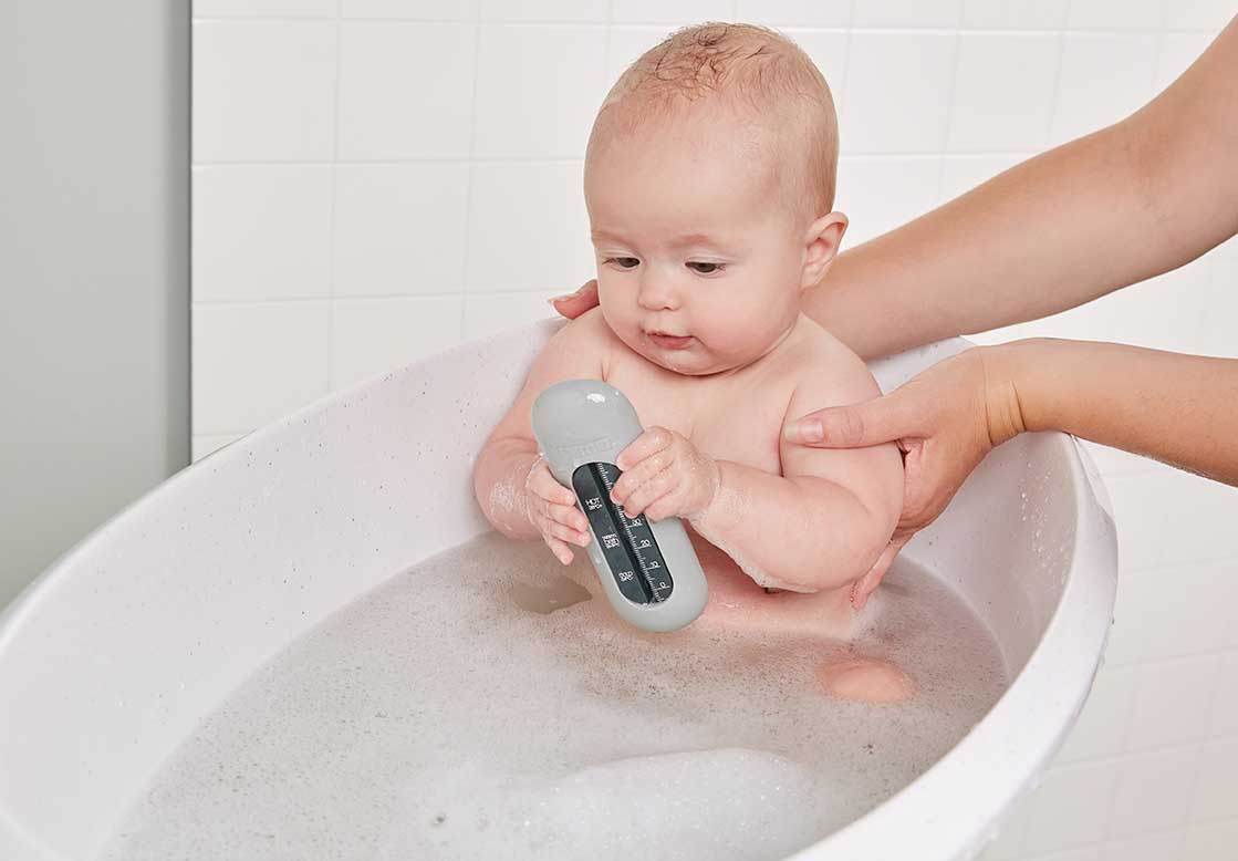 LUMA Koupací teploměr LUMA Pure Oat" "Barva:bílé|Druh:koupací|Kategorie:Vodní teploměry|Výrobce:Luma|Značka:LUMA|