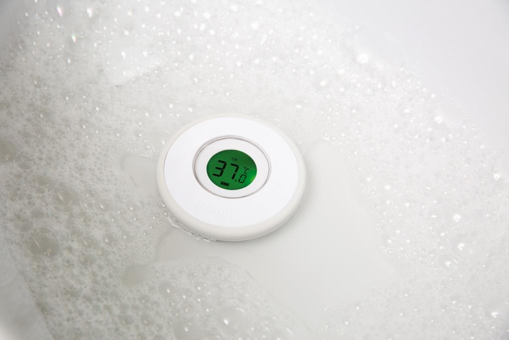 LUMA Digitální koupací teploměr LUMA Pure Oat" "Barva:bílé|Druh:koupací|Kategorie:Vodní teploměry|Výrobce:Luma|Značka:LUMA|