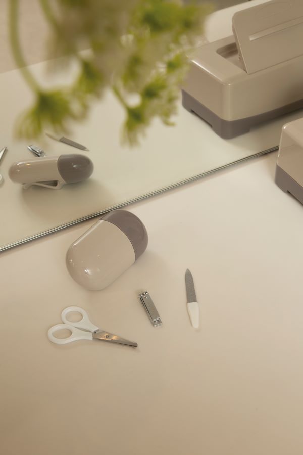 LUMA Sada pro péči Luma - Almond" "Barva:hnědé|Druh:sada kosmetických pomůcek|Použití:pro kojence|Výrobce:Luma|Značka:LUMA|