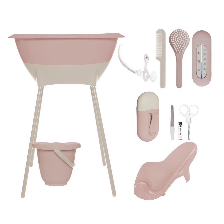 LUMA Koupací sada LUMA Blush Pink" "Barva:růžové|Druh:koupací sada|Kategorie:Vaničky a kyblíky|Výrobce:Luma|Značka:LUMA|