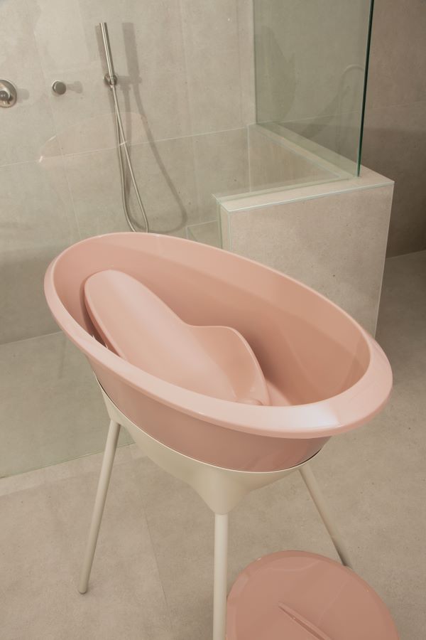 LUMA Dětské koupací lehátko LUMA - Blush Pink" "Barva:růžové|Délka:49 cm|Druh:lehátka do vany|Kategorie:Vaničky a kyblíky|Výrobce:Luma|Značka:LUMA|