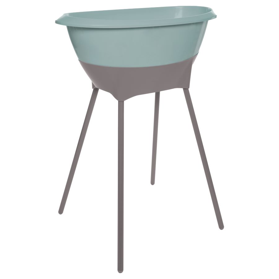 LUMA Stojan na vaničku LUMA Chalk Brown - Almond/Ice Blue" "Barva:hnědé|Druh:stojany pod vaničku|Kategorie:Vaničky a kyblíky|Výrobce:Luma|Značka:LUMA|