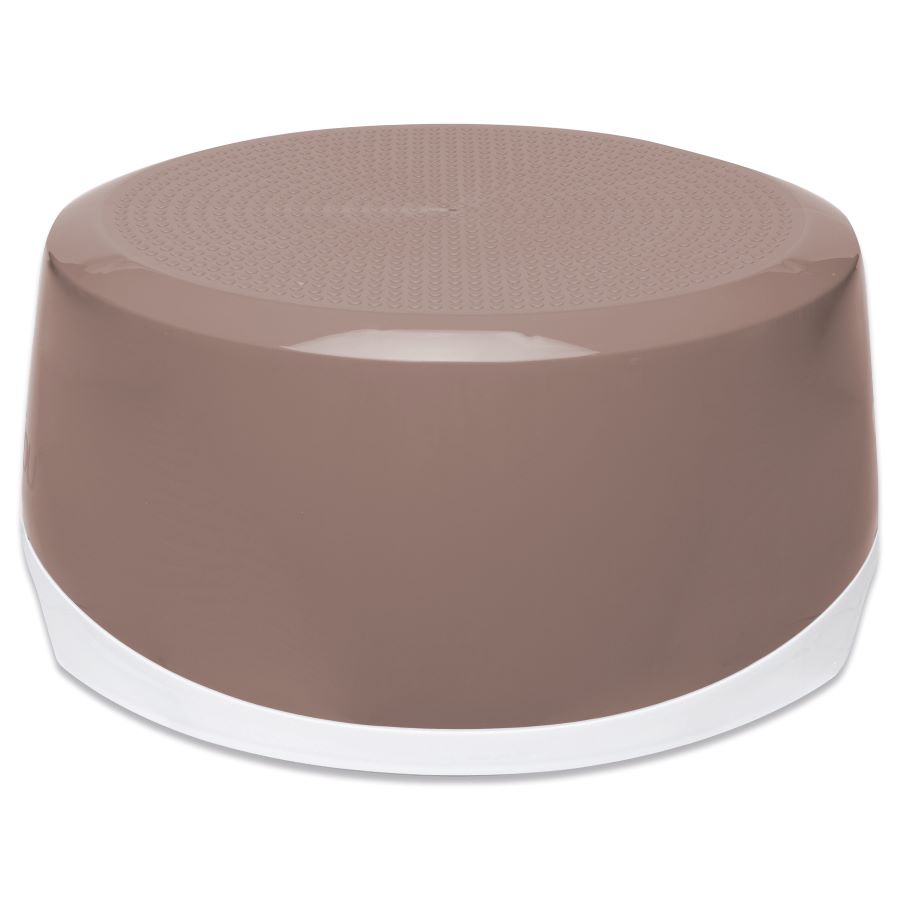 Bebe-Jou Stupátko ovál Bébé-Jou Mocha Mousse" "Barva:hnědé|Materiál:plastové|Maximální nosnost:60 kg|Vzor:Mocha Mousse|Značka:Bébé-jou|