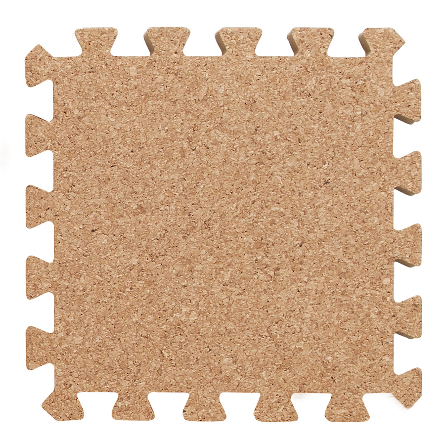 Rialto Baby Hrací podložka puzzle korkové 90x90 cm" "Barva:hnědé|Počet kusů:9|Značka:Rialto Baby|