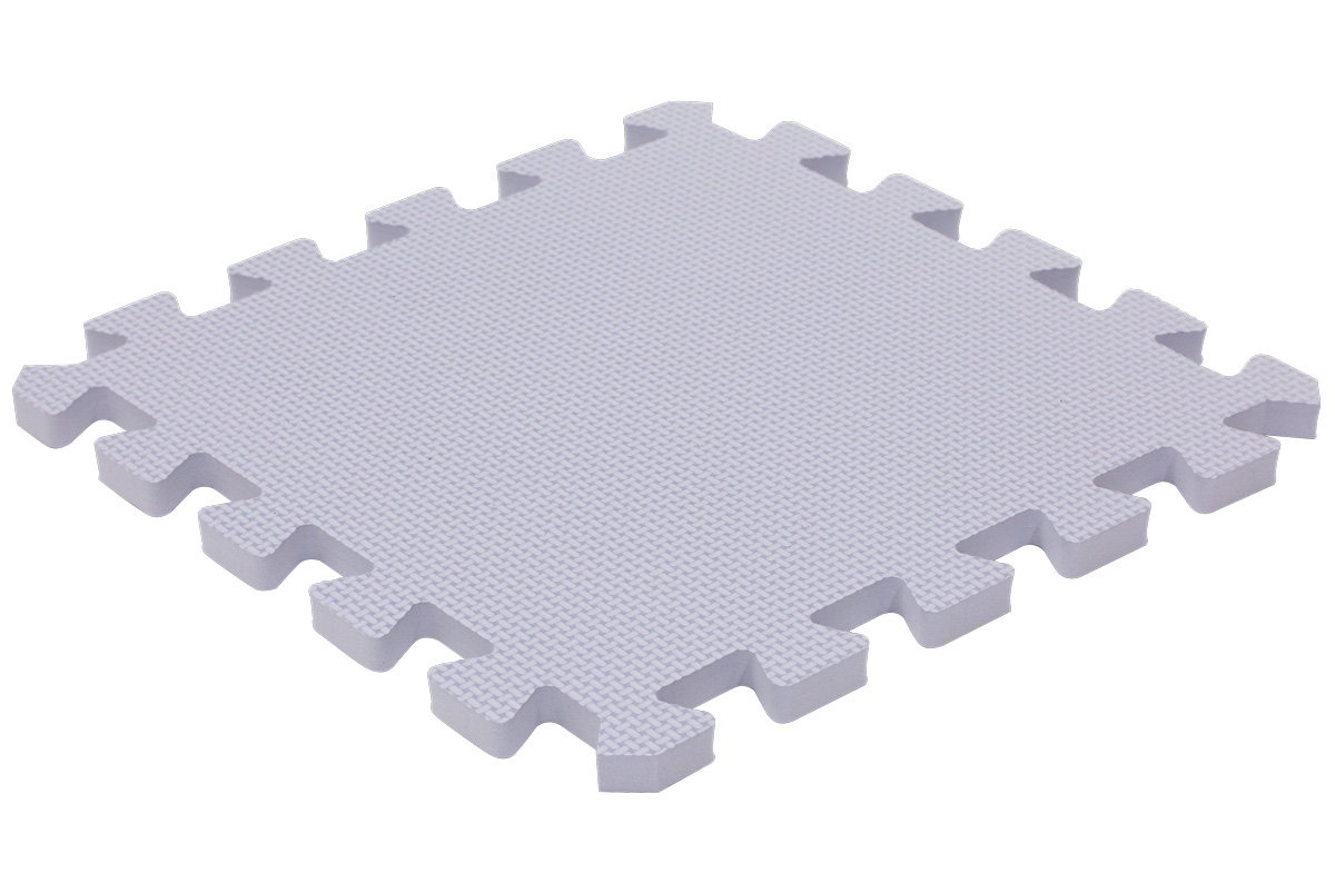 Rialto Baby Hrací podložka puzzle s okrajem Silver Beige Green 92x92 cm" "Barva:šedé|Počet kusů:9|Značka:Rialto Baby|