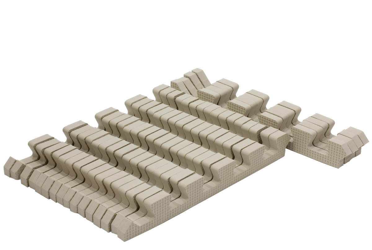 Rialto Baby Sada béžových okrajů pro pěnové puzzle 120x180cm" "Barva:béžové|Počet kusů:20|Značka:Rialto Baby|