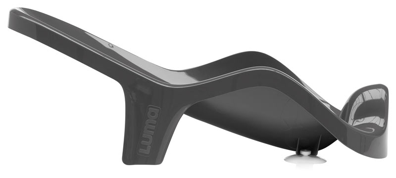 LUMA Dětské koupací lehátko Luma - Black" "Barva:černé|Délka:49 cm|Druh:lehátka do vany|Kategorie:Vaničky a kyblíky|