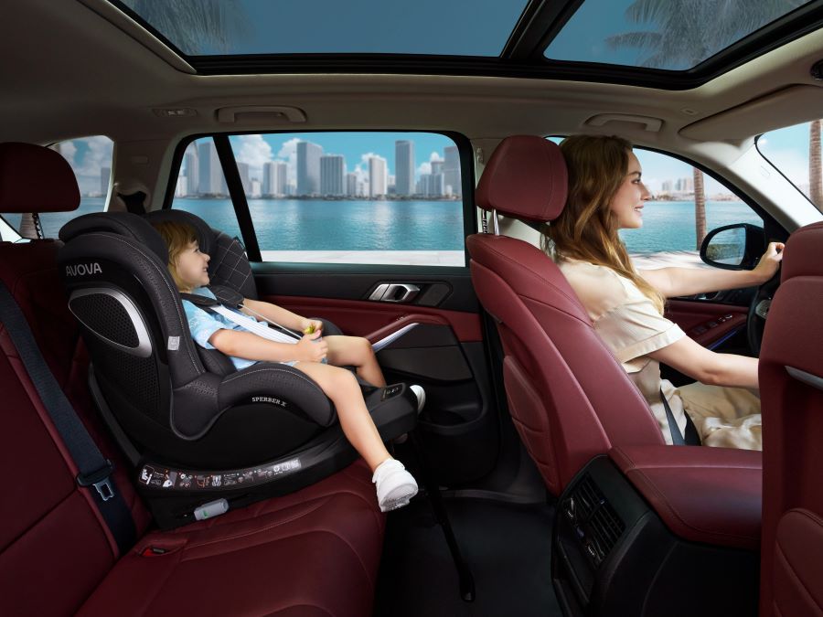 AVOVA AVOVA Sperber X 2026 Polar Grey 40–105 cm" "Barva:šedé|Hmotnost sedačky:12 kg|Odpovídá normě:ECE R129 i-Size|Orientace:univerzální|Požadované vlastnosti:ochrana proti bočnímu nárazu|Výrobce:Avova|Zabezpečení dítěte:pětibodový pás|Značka:Avova|