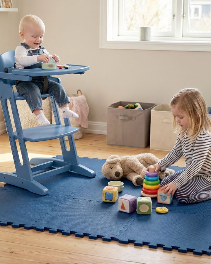Baby Dan Jídelní pultík Dan Tray Blue k židličce BabyDan DanChair