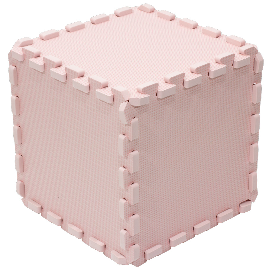 Rialto Baby Hrací podložka puzzle Light Pink 120x120cm
