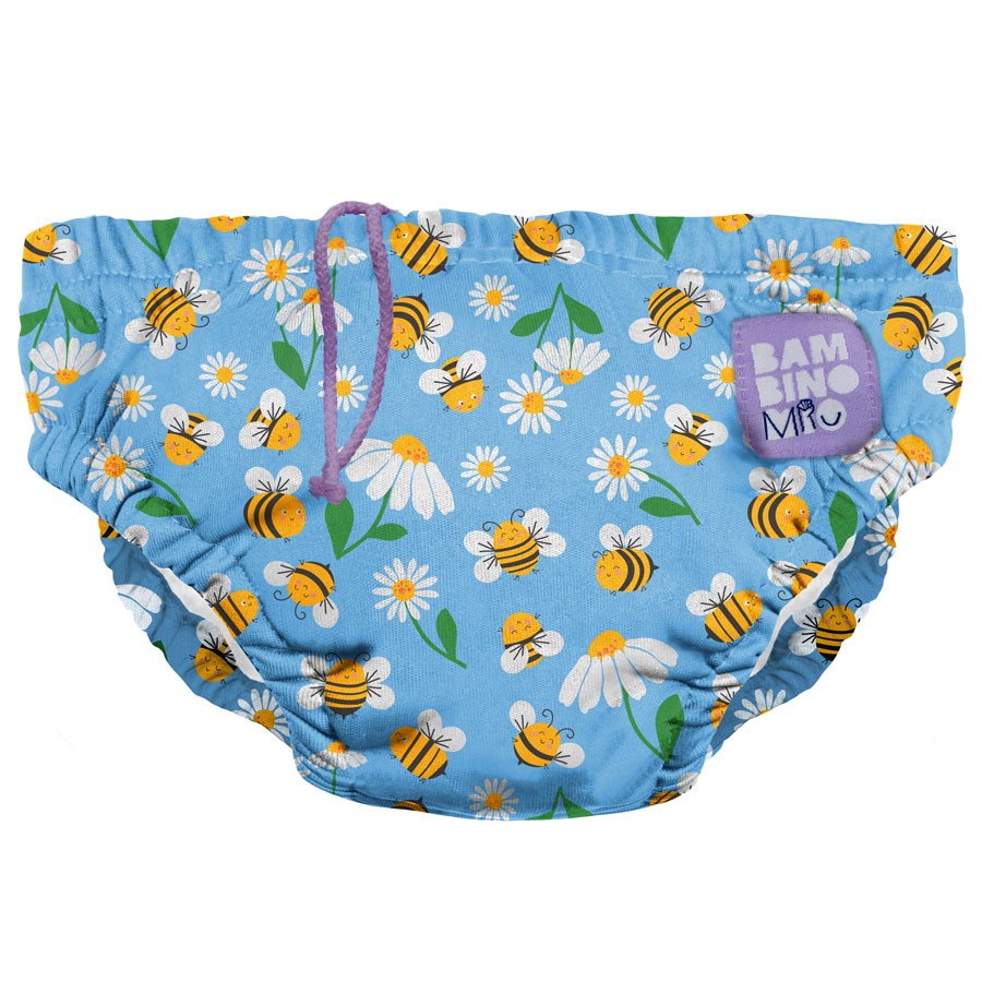 Bambino Mio kojenecké plavky BUSY BEES, 6-12 měsíců
