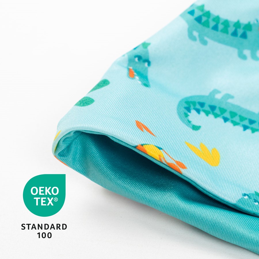 Bambino Mio dětská koupací čepice CRAFTY CROC, 0-12 měsíců